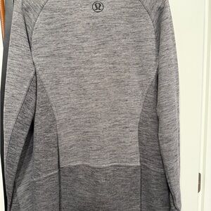 Lululemon tunic jacket size 12 gray.